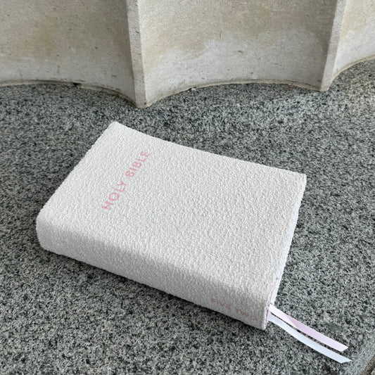 ALABASTER PINK BIBLE COVER
