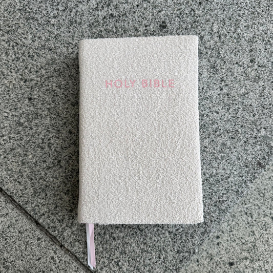 ALABASTER PINK BIBLE COVER